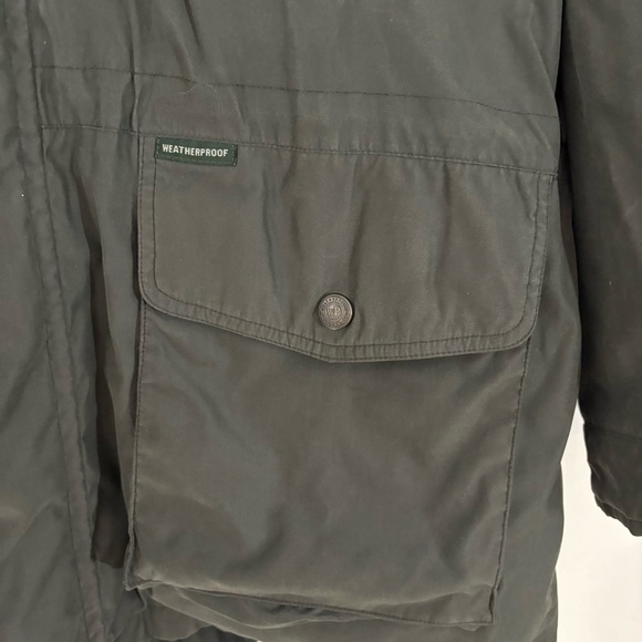 Weatherproof Men’s Multi-pocket Jacket with Detachable Lining Size XL w/ Leather - Picture 14 of 16